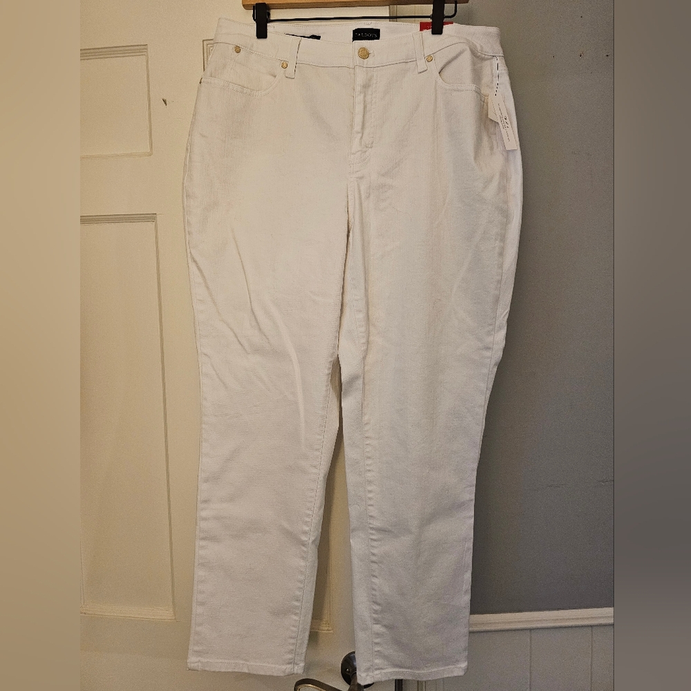 Talbots Women's White Jeans